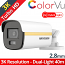 Hikvision DS-2CE12KF3T-LE 2.8mm 3K 5Mpixels ColorVu, Smart-Hybrid Light 40m, WDR 130dB, IP67