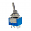 MTS-203-A1 Μικροδιακόπτης Mini Toggle ON-OFF-ON με 6 επαφές 3A/250V LZ