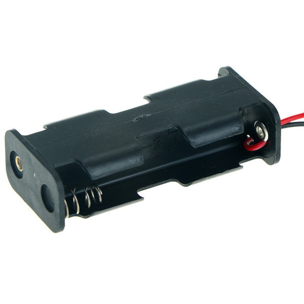 Y1902-014 Μπαταριοθήκη δύο μπαταριών ΑΑ Με Καλώδιο 15 CM OEM