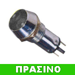 AD22C-16T XND GREEN Ενδεικτική λυχνία LED βιδωτή Πράσινο 220V AC-DC Φ16