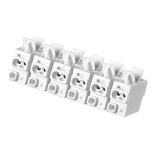 ADELS 930-02/6 Ηλεκτρολογική Κλέμα SCREWLESS χωρίς βίδα 6P 2.5mm²