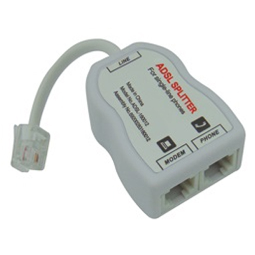 0058 ADSL-160012 Φίλτρο και Splitter ADSL2 για PSTN γραμμές T209-ADSL2