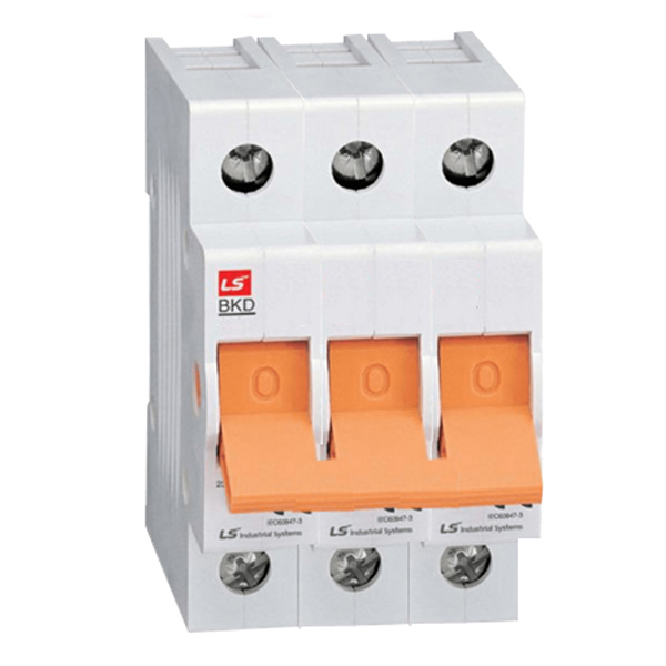 LS BKD 3P 63A Διακόπτης Ράγας 3P 63A 230/400VAC (03.009.0009)