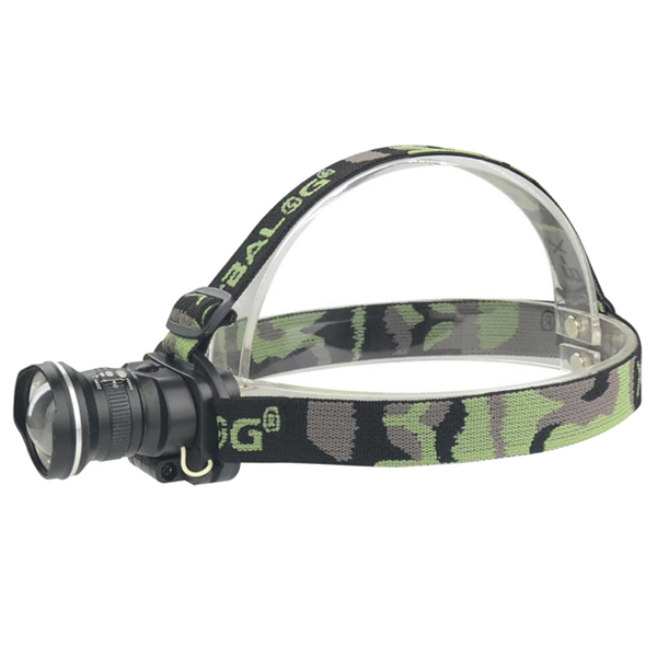X-BALOG BL-6807 Επαναφορτιζόμενος Φακός Κεφαλής LED 5W 200Lm με Zoom