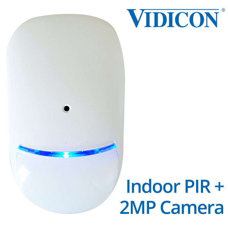 VIDICON BOND PLUS - Ανιχνευτής Κίνησης PIR με Ενσωματωμένη Κάμερα 2Mpixels 1080p, AHD/TVI/CVI/CVBS