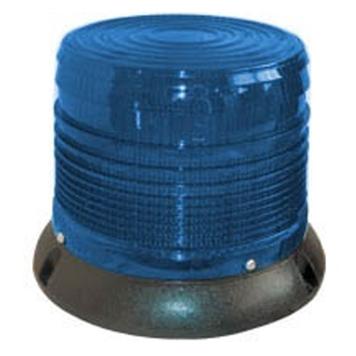 C-400 BLUE Μεσαίος φάρος LED 220V AC με 4 λειτουργίες Μπλέ 125x135mm