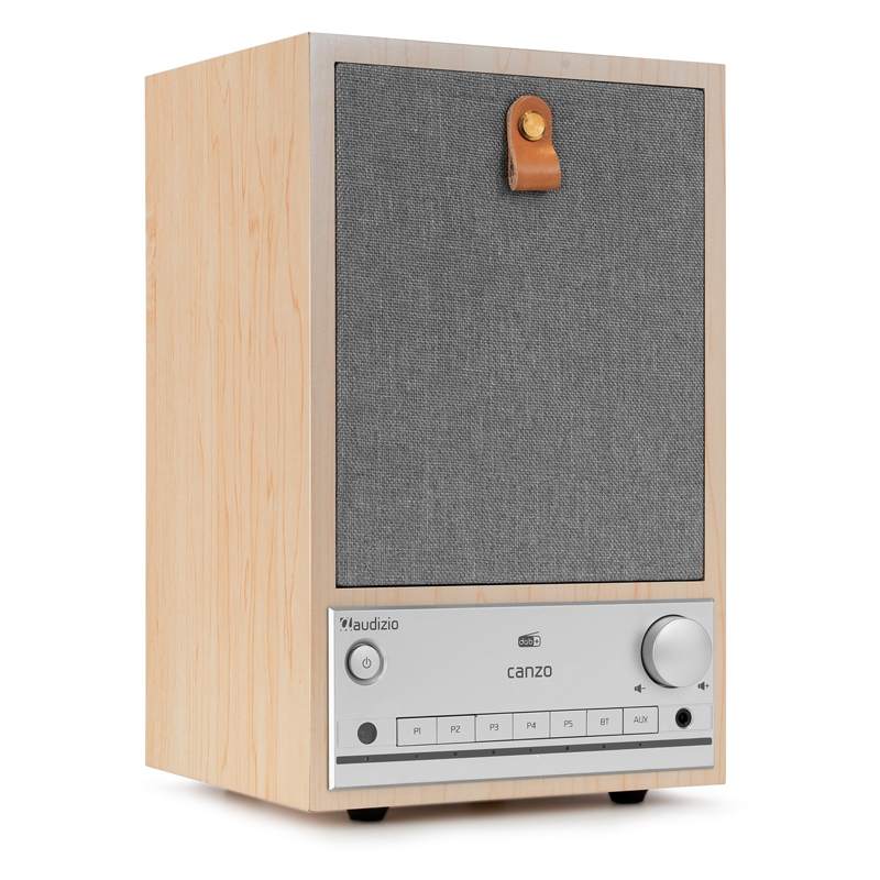 AUDIZIO CANZO WOOD Wi-Fi / LAN Internet Radio, DAB+,  FM, Bluetooth και Alarm Clock 102.297