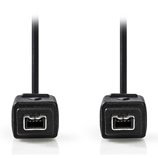 NEDIS CCGP62000BK20 Καλώδιο firewire, FireWire 4-pin αρσ. - FireWire 4-pin αρσ. 2m
