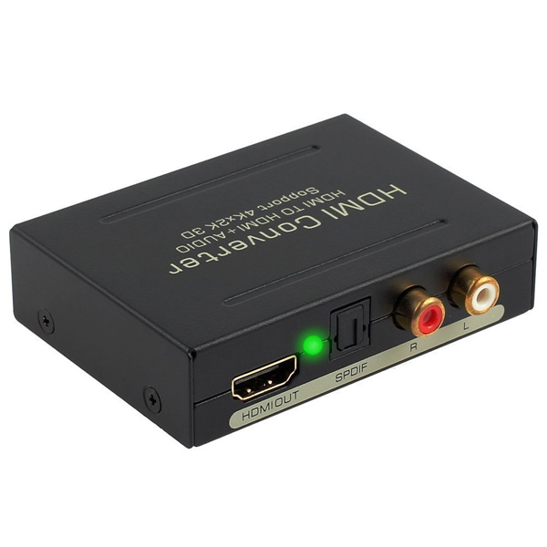 ANGA PS-MA3 HDMI Audio Extractor- Διαχωριστής HDMI σε HDMI + AUDIO (SPDIF+R/L), CHM-A3, 371-087