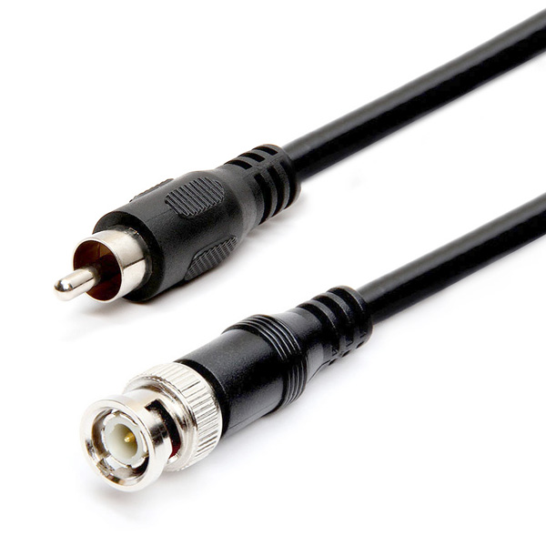 Omnitron CVA-01 Καλώδιο BNC Αρσενικό σε RCA Αρσενικό 1 μέτρου