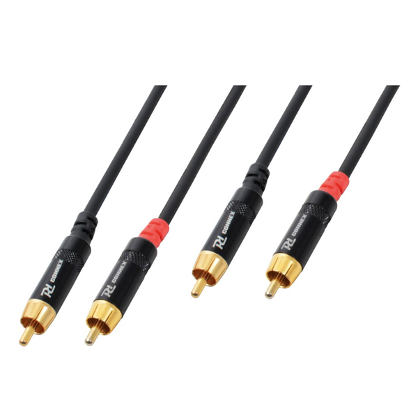 PD Connex CX94-05 Ποιοτικό Καλώδιο 2 x RCA αρσενικά σε 2 x RCA αρσενικά 0.5m 177.087