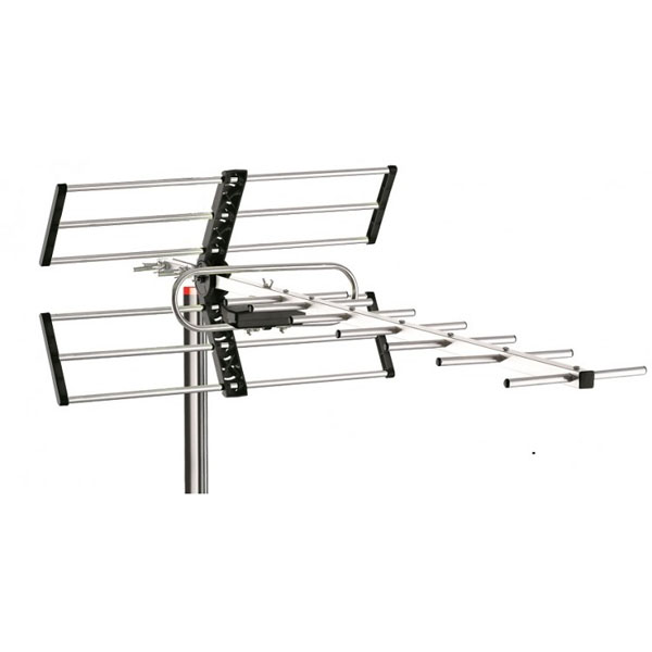 DA-270A Κεραία UHF 12 dB με φίλτρο LTE 5G (Μαύρη) 