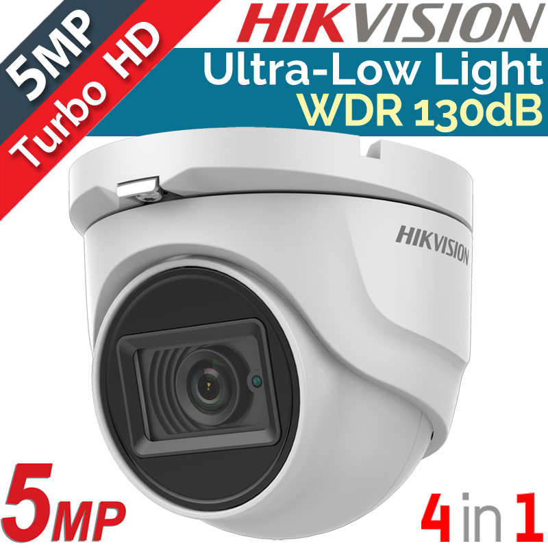 Hikvision DS-2CE76H8T-ITMF 2.8mm 5MPixels TURBO HDTVI WDR 130dB Ultra-Low Light EXIR 30μ.