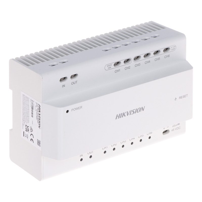 HIKVISION DS-KAD7060EY Διανομέας BUS 2 καλωδίων για επέκταση συστήματος HD Apartment Modular Video Intercom
