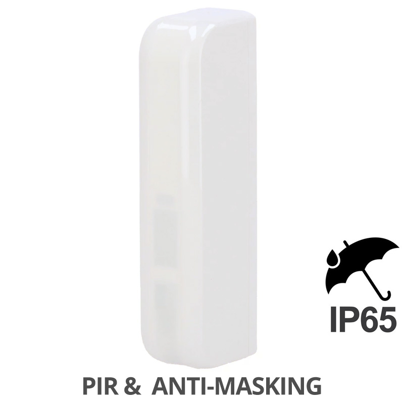 HikVision DS-PDC10AM-EG2-WE - Αμφίδρομος Ασύρματος Ανιχνευτής Κουρτίνας (PIR) εξωτερικού χώρου με Anti-Masking