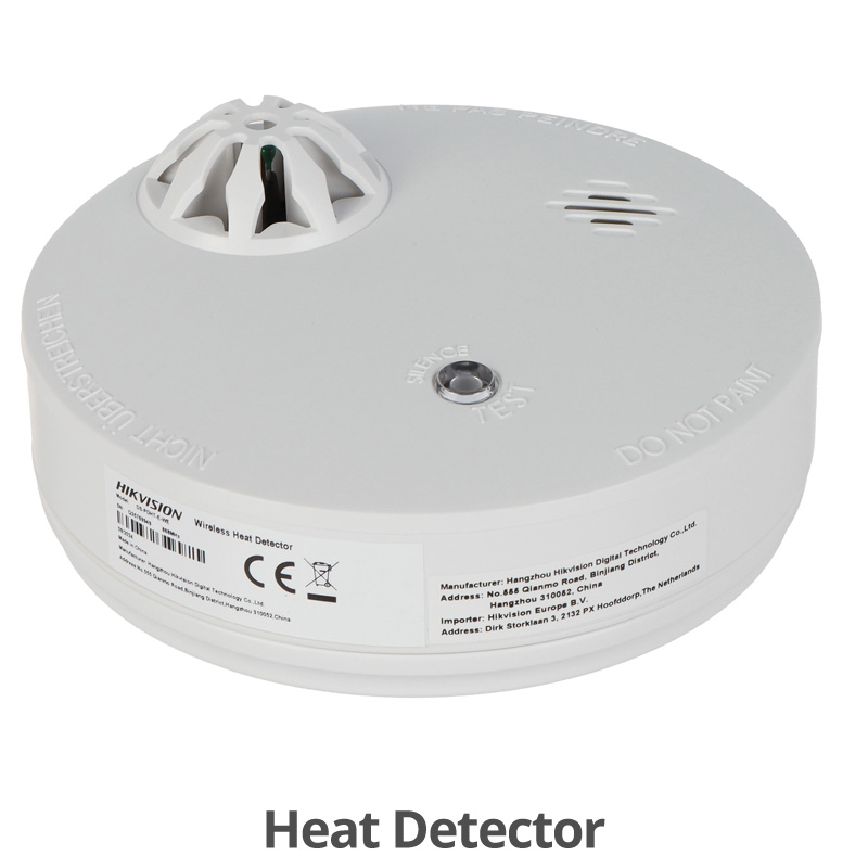 HIKVISION DS-PDHT-E-WE - Αμφίδρομος Ασύρματος Ανιχνευτής Θερμότητας, για πίνακες AX PRO