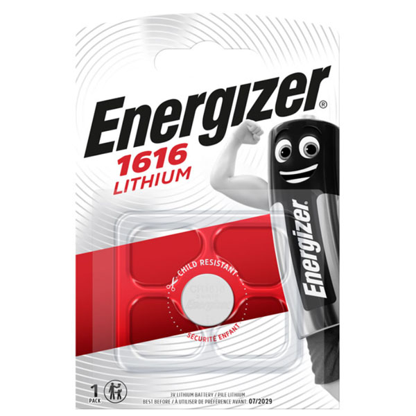ENERGIZER CR1616 Μπαταρία Λιθίου 3V 1Τμχ 