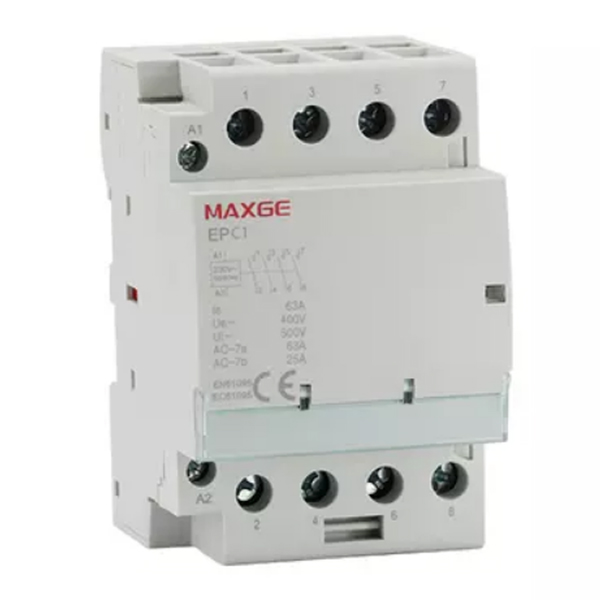 MAXGE EPC1-4040 Relay Φορτίου Ράγας 4P 4NO 40A 230VAC [01.077.0802]