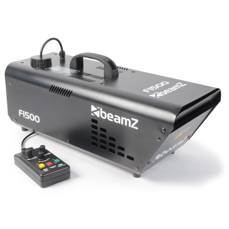 BEAMZ FAZER F1500 Μηχανή ομίχλης 1500 Watt Με Ενσύρματο Χειριστήριο/ DMX / Timer 160.510