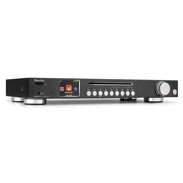 AUDIZIO FERRARA Ιnternet Radio με Bluetooth, FM, DAB+, WiFi media player, CD player και Alarm (102.240)
