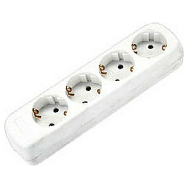 GES-036 Πολύπριζο Σούκο 4 θέσεων χωρίς καλώδιο KF-RB-04 KFG