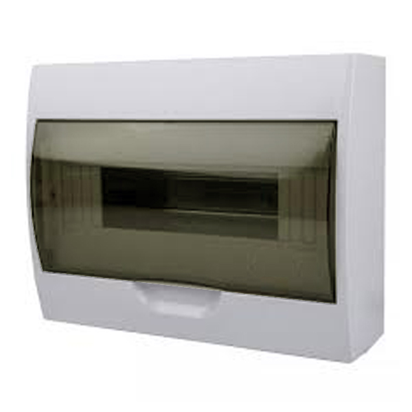 CHBOX HC-TS 8WAYS Πίνακας Ασφαλειών 8 θέσεων με Προστατευτικό Πορτάκι [03.044.0007]