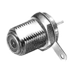 OEM HLB-3010A Φίς τύπου F θηλυκό για σασί BULKHEAD με γείωση