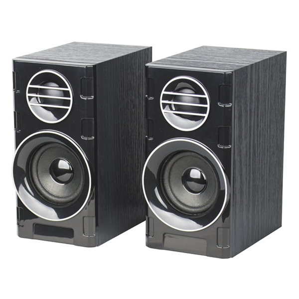 HT-2031 B Σετ ηχείων 2.0 με τροφοδοσία USB 2x 3.0W σε Μαύρο
