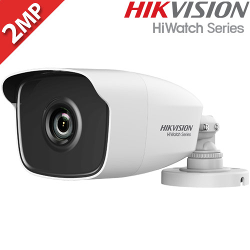 HIKVISION HiWatch HWT-B220 2.8mm Κάμερα Παρακολούθησης Bullet 2Mpixels 1080p, 4in1, IP66, Smart IR 40m