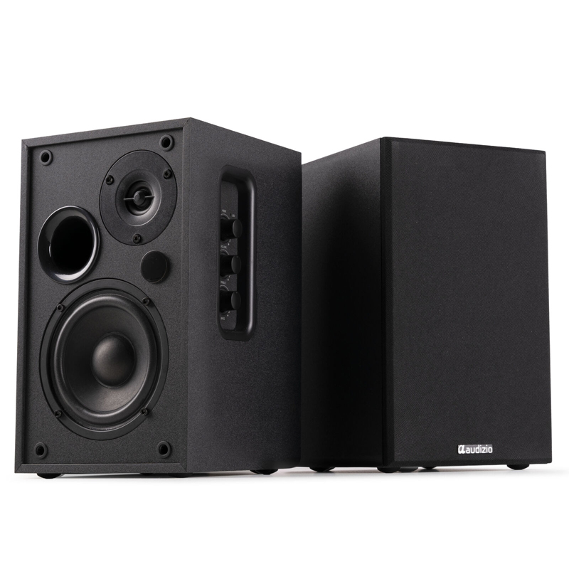 AUDIZIO KS02 BLACK Ενεργό σετ ηχείων Βιβλιοθήκης 80 Watt, Bluetooth, IRC (ζεύγος) 100.413