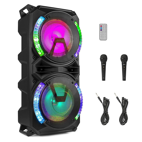 FENTON LIVE280 Φορητό Karaoke Set 2x 8" - 700W Peak με MP3/USB/ SD/ Bluetooth/ 2x Μικρόφωνα 178.370