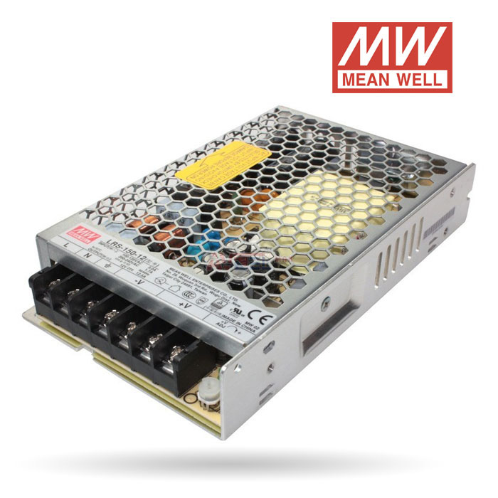 MeanWell LRS-150-12 Τροφοδοτικό Switching 12VDC 150W  12.5A