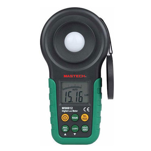 MASTECH MS6612 Ψηφιακός Μετρητής φωτεινότητας (Φωτόμετρο - Λουξόμετρο) LUX