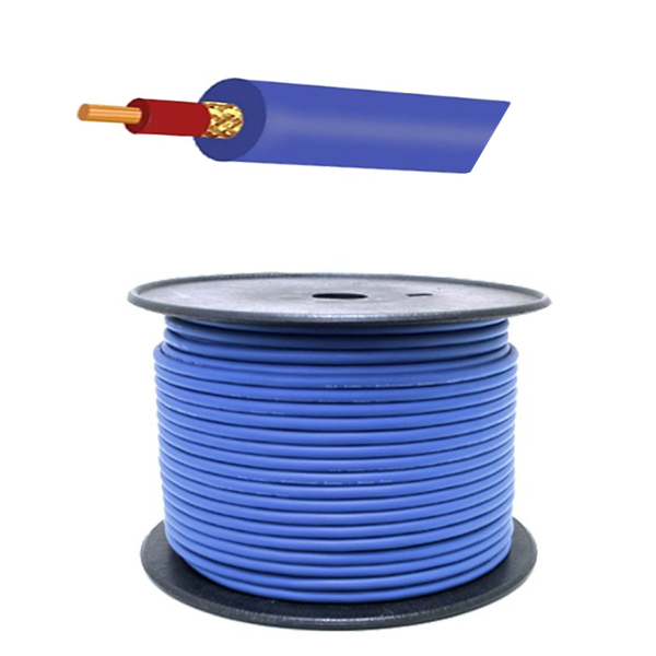 MPE-16BU_100 ΜΠΛΕ Καλώδιο Μικροφώνου MONO 6mm (Kουλούρα 100 μέτρων)