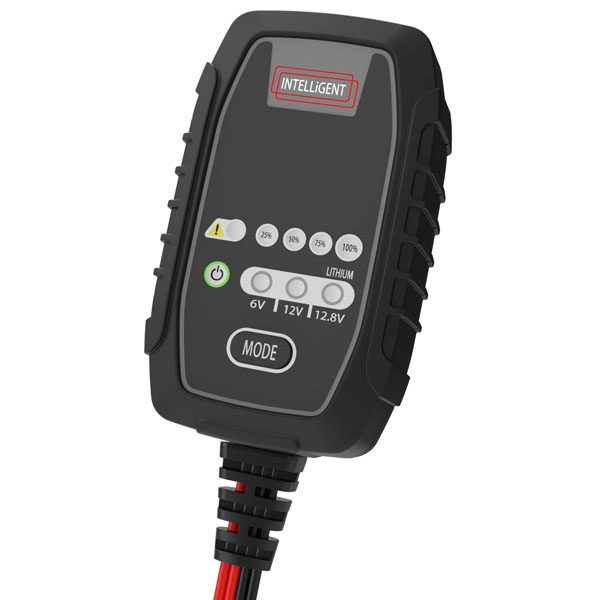MW-LA 25A Intelligent Αυτόματος Φορτιστής Μπαταριών Μολύβδου και Λιθίου (LiFePO4) 6V-12V 2.5A