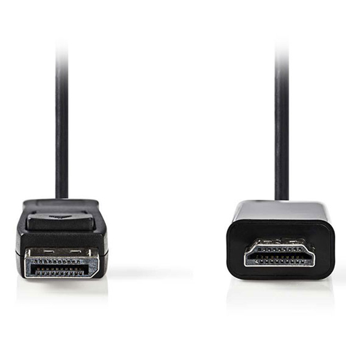 NEDIS CCGL37100BK10 Καλώδιο DisplayPort αρσ. - HDMI αρσ. 1m  
