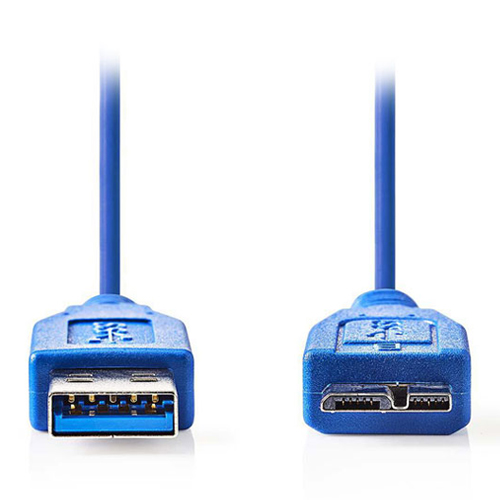 NEDIS CCGP61500BU10 Καλώδιo USB 3.0 A αρσ. - USB micro B αρσ. 1m