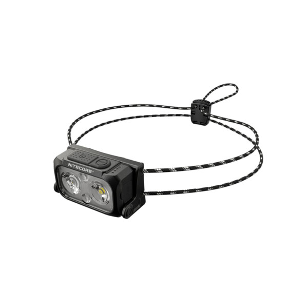 NITECORE HEADLAMP NU21 BL Φακός Κεφαλής LED Επαναφορτιζόμενος 360 Lumens σε Μαύρο Χρώμα 