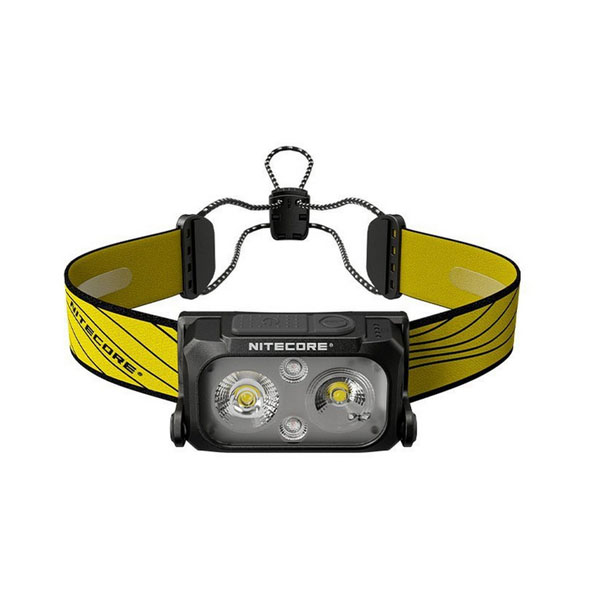 NITECORE HEADLAMP NU25 New BL Φακός Κεφαλής LED Επαναφορτιζόμενος 400 Lumens +2 βοηθητικά LED σε Μαυρό