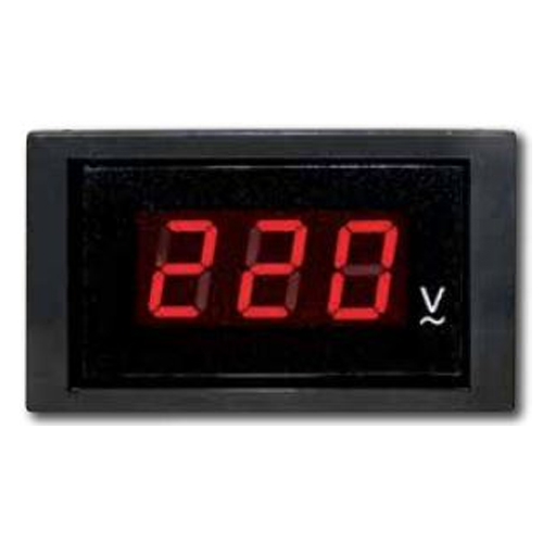 OEM FC4 0-500VAC BLACK Ψηφιακό όργανο πίνακος AC 500V 79X42X27mm σε Μαύρο