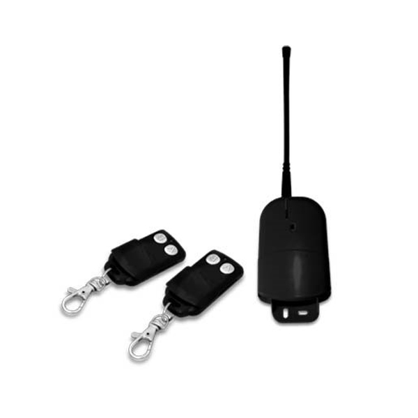 SUPERIOR OUTDOOR KIT RECEIVER 12V DC Τηλεχειρισμός 2 Καναλιών με 2 Χειριστήρια 433.92MHz