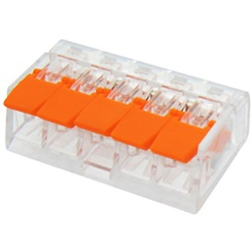 HNM PCT-415 Κλέμα ταχείας σύνδεσης 5P αγωγών 0.5mm~4mm    