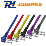 PD Connex CX96-05 Ποιοτικά PATCH 6 x Καλώδια JACK 6.3mm MONO αρσενικό σε JACK 6.3mm MONO αρσενικό 0.5m 177.127 