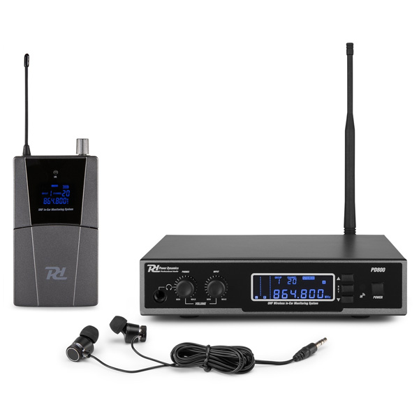 POWER DYNAMICS PD800 Ασύρματο In Ear Monitoring UHF (20 Ch) (179.001)