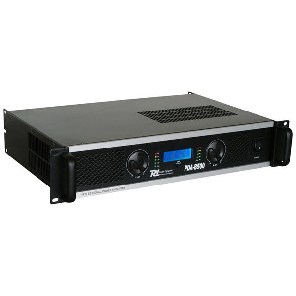POWER DYNAMICS PDA-B500 Επαγγελματικός τελικός 2x250 Watt RMS Bridged 1x500 RMS 171.190