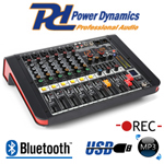 POWER DYNAMICS PDM-M604A Αυτοενισχυόμενη 2x200W RMS 6 Καναλιών FX/ USB/ MP3/ BT 172.612