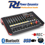 POWER DYNAMICS PDM-M804A Αυτοενισχυόμενη 2x200W RMS 8 Καναλιών FX/ USB/ MP3/ BT 172.614