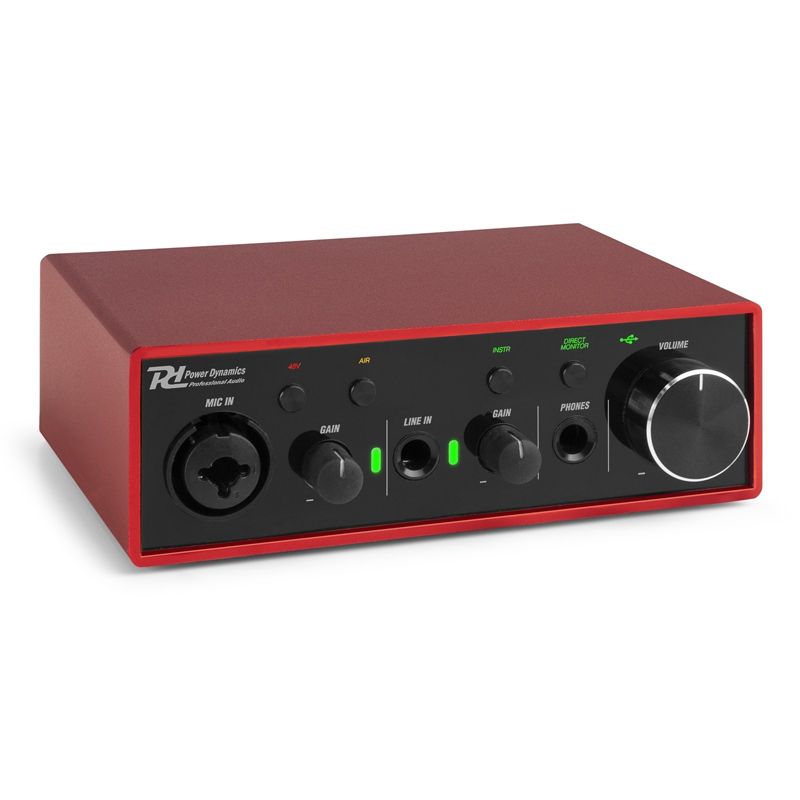 POWER DYNAMICS PDX11 USB audio interface solo Κάρτα ήχου (172.768)