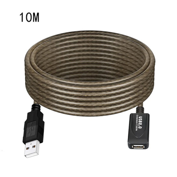 PL-US133/10M Ενεργό Καλώδιο USB2.0 A αρσ. - USB A θηλ. με Ενισχυτή μήκους 10μ [04.001.0285]