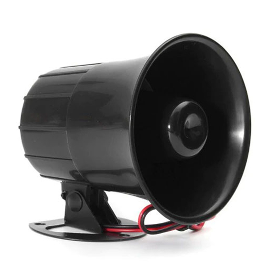 PS-626S Σειρήνα Πλαστική 12VDC 15 Watt 115dB/m Φ100mm